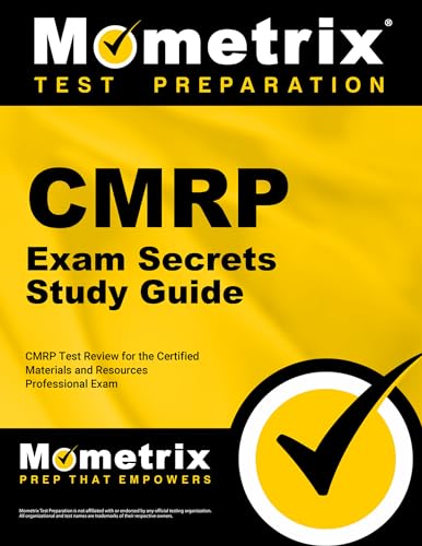 9781609714253: Cmrp Exam Secrets Study Guide: Cmrp Test Review for the Certified Materials & Resources Professional Examination