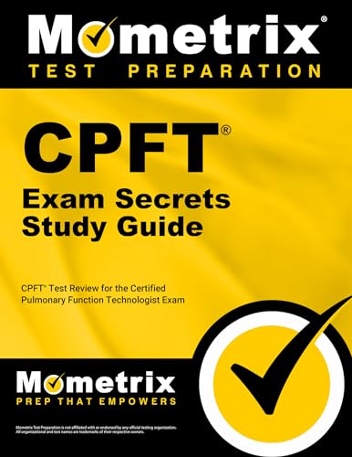 Stock image for CPFT Exam Secrets Study Guide: CPFT Test Review for the Certified Pulmonary Function Technologist Exam for sale by Byrd Books