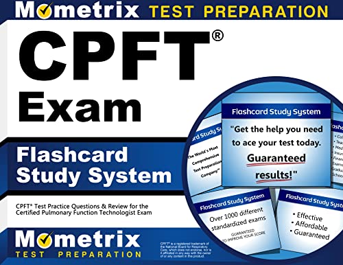 Stock image for CPFT Exam Flashcard Study System: CPFT Test Practice Questions & Review for the Certified Pulmonary Function Technologist Exam (Cards) for sale by Book Deals