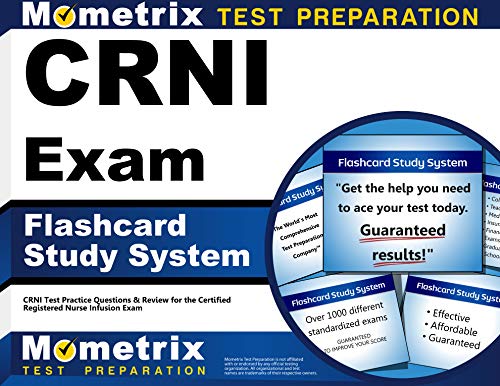 Beispielbild fr CRNI Exam Flashcard Study System: CRNI Test Practice Questions & Review for the Certified Registered Nurse Infusion Exam (Cards) zum Verkauf von Book Deals