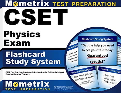 9781609715762: CSET Physics Exam Flashcard Study System: CSET Test Practice Questions & Review for the California Subject Examinations for Teachers (Cards)