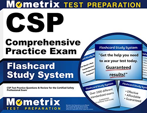 Beispielbild fr Csp Comprehensive Practice Exam Flashcard Study System: Csp Test Practice Questions & Review for the Certified Safety Professional Exam zum Verkauf von Revaluation Books