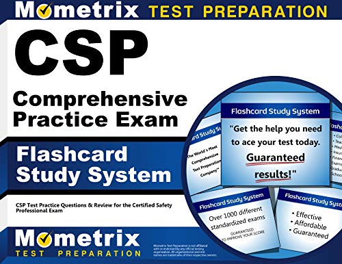 Imagen de archivo de CSP Comprehensive Practice Exam Flashcard Study System: CSP Test Practice Questions & Review for the Certified Safety Professional Exam a la venta por Book Deals