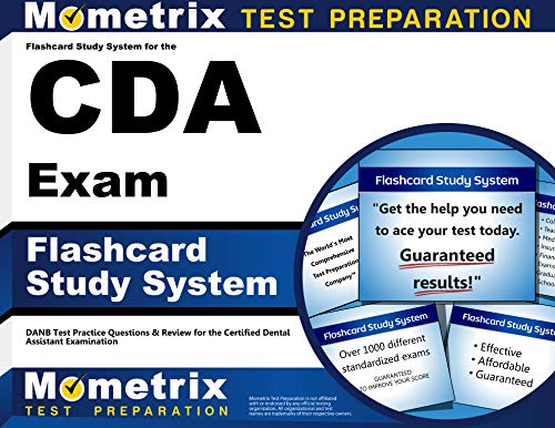 Imagen de archivo de Flashcard Study System for the CDA Exam: DANB Test Practice Questions Review for the Certified Dental Assistant Examination (Cards) a la venta por Front Cover Books