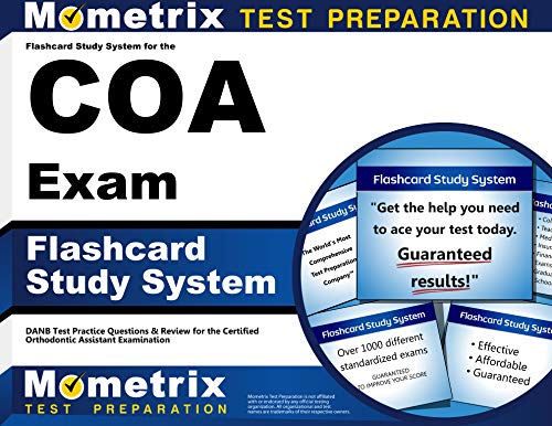 Imagen de archivo de Flashcard Study System for the COA Exam: DANB Test Practice Questions & Review for the Certified Orthodontic Assistant Examination (Cards) a la venta por GF Books, Inc.