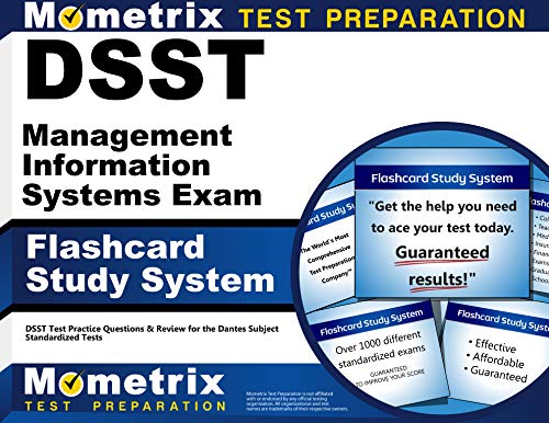 Imagen de archivo de Dsst Management Information Systems Exam Flashcard Study System: Dsst Test Practice Questions & Review for the Dantes Subject Standardized Tests a la venta por Revaluation Books