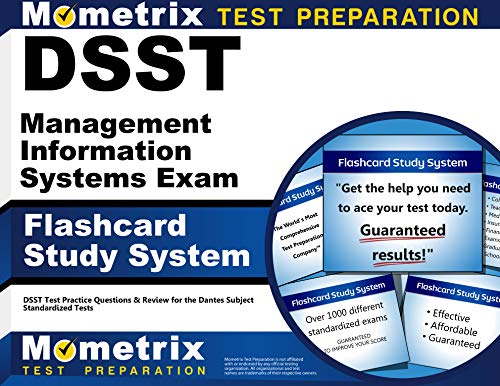 9781609716509: Dsst Management Information Systems Exam Flashcard Study System: Dsst Test Practice Questions & Review for the Dantes Subject Standardized Tests