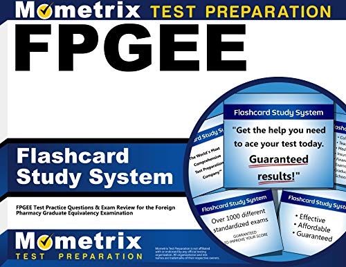 9781609716974: FPGEE Flashcard Study System: FPGEE Test Practice Questions & Exam Review for the Foreign Pharmacy Graduate Equivalency Examination (Cards)