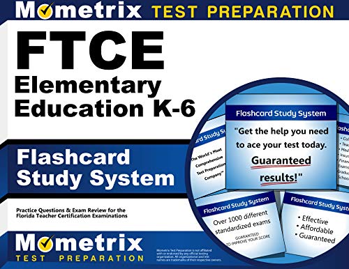 9781609717186: FTCE Elementary Education K-6 Flashcard Study System: FTCE Test Practice Questions & Exam Review for the Florida Teacher Certification Examinations