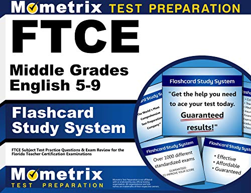 Stock image for FTCE Middle Grades English 5-9 Flashcard Study System: FTCE Test Practice Questions & Exam Review for the Florida Teacher Certification Examinations (Cards) for sale by Book Deals