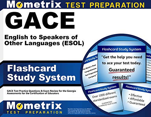 9781609717957: GACE English to Speakers of Other Languages (ESOL) Flashcard Study System: GACE Test Practice Questions & Exam Review for the Georgia Assessments for the Certification of Educators (Cards)