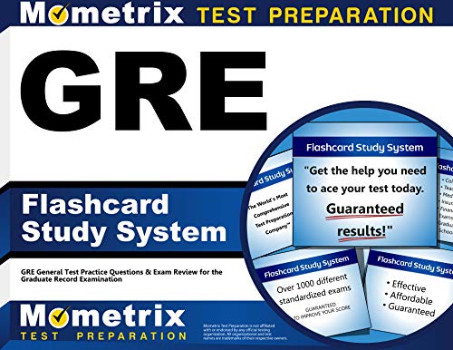Imagen de archivo de GRE Flashcard Study System: GRE General Test Practice Questions & Exam Review for the Graduate Record Examination (Cards) a la venta por GF Books, Inc.