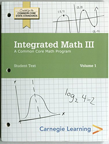 Stock image for Integrated Math III, Student Text Volumes 1 & 2 for sale by Decluttr