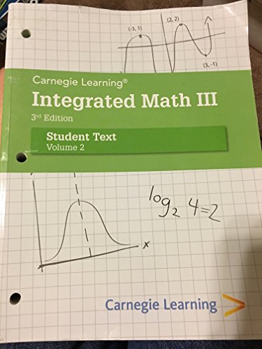 Stock image for Carnegie Learning Math Series - Student Text - Course 2 Volume 2 for sale by Better World Books