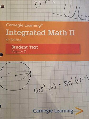 Stock image for Integrated Math 4th Edition Student Text Volume 2 for sale by Jenson Books Inc