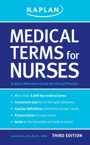 Stock image for Medical Terms for Nurses: A Quick Reference Guide for Clinical Practice for sale by Once Upon A Time Books