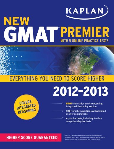 Imagen de archivo de Kaplan New GMAT Premier w/ CD a la venta por WorldofBooks