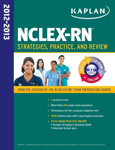 Stock image for Kaplan NCLEX-RN 2012-2013 Strategies, Practice, and Review [With CDROM] for sale by ThriftBooks-Dallas