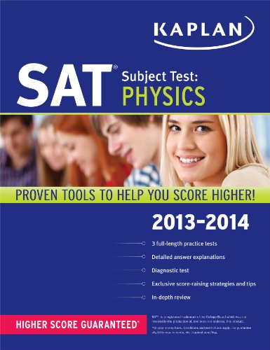Beispielbild fr Kaplan SAT Subject Test Physics 2013-2014 zum Verkauf von Better World Books