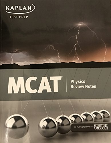 Stock image for Kaplan MCAT Physics Review Notes for sale by Better World Books