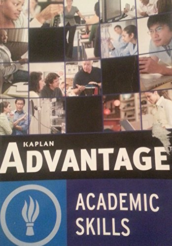 Beispielbild fr Kaplan Advantage Academic Skills zum Verkauf von HPB-Movies