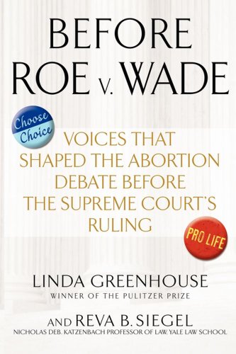 Stock image for Before Roe V. Wade for sale by ThriftBooks-Atlanta