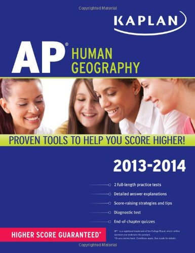 Imagen de archivo de Human Geography 2013-2014 a la venta por Better World Books