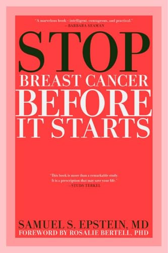 Imagen de archivo de Stop Breast Cancer Before It Starts a la venta por Better World Books