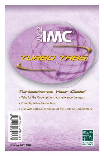 2012 International Mechanical Code Turbo Tabs for Loose Leaf Edition (International Code Council Series) (9781609831097) by International Code Council