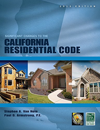 Image d'archives pour Significant Changes to the California Residential Code, 2013 mis en vente par HPB-Red