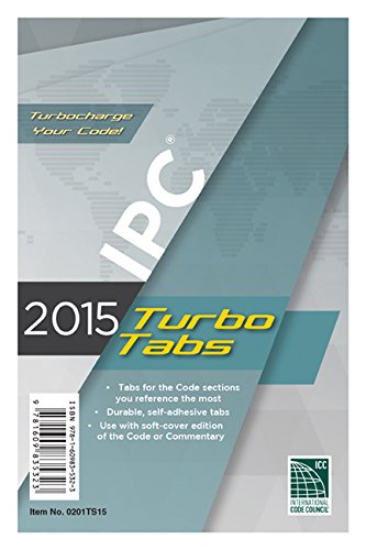Imagen de archivo de 2015 International Plumbing Code Turbo Tabs for Paperbound Edition a la venta por BooksRun