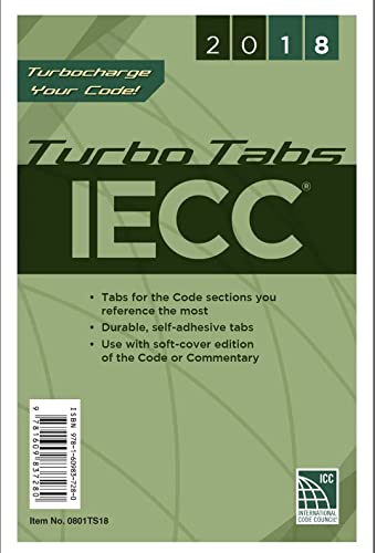 Beispielbild fr 2018 International Energy Conservation Code Turbo Tabs, Soft Cover Version zum Verkauf von Blackwell's