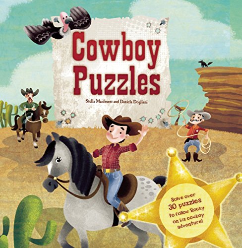 Beispielbild fr Cowboy Puzzles (Puzzle Adventures) zum Verkauf von More Than Words