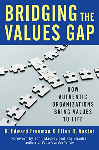 Beispielbild fr Bridging the Values Gap : How Authentic Organizations Bring Values to Life zum Verkauf von Better World Books