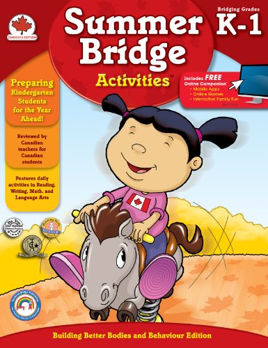 Beispielbild fr Summer Bridge Activities, Grades K - 1 zum Verkauf von Gulf Coast Books