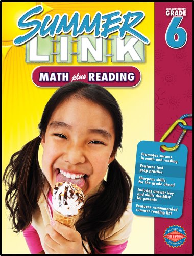 9781609961961: Summer Link Math Plus Reading: Summer Before Grade 6