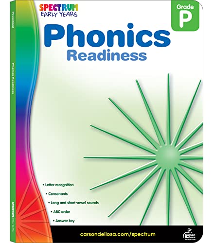 9781609962043: Phonics Readiness, Grade Pk: Preschool (Spectrum Early Years)