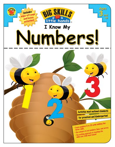 9781609963446: I Know My Numbers!, Grades Preschool - K (Big Skills for Little Hands)