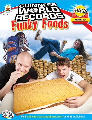 Stock image for Guinness World Records Funky Foods, Grades 3 - 5 for sale by Irish Booksellers