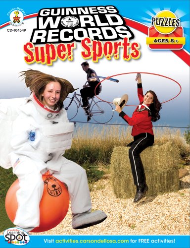 Stock image for Guinness World Records Super Sports, Grades 3 - 5 for sale by Allied Book Company Inc.