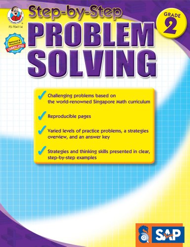 Imagen de archivo de Step-by-Step Problem Solving, Grade 2 (Singapore Math) a la venta por Jenson Books Inc