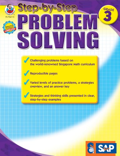 Imagen de archivo de Step-by-Step Problem Solving, Grade 3 (Singapore Math) a la venta por Ergodebooks