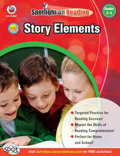 Beispielbild fr Story Elements, Grades 3 - 4 (Spotlight on Reading) zum Verkauf von SecondSale