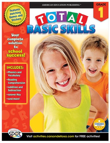 9781609968090: Total Basic Skills, Grade 1