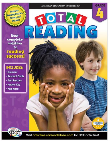 9781609968229: Total Reading, Grade 4