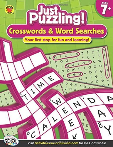 9781609969776: Crosswords & Word Searches, Grades 2 - 5 (Just Puzzling!)