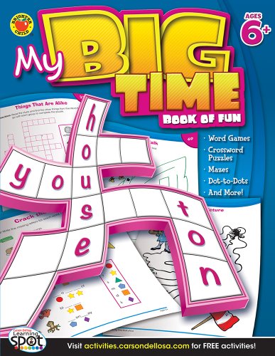 Imagen de archivo de My Big Time Book of Fun, Ages 6 - 9 a la venta por Buchpark