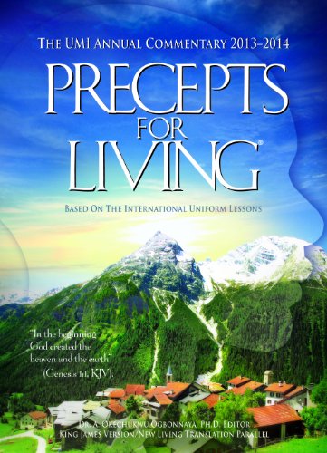 Beispielbild fr Precepts for Living 2013-2014 Annual Bible Commentary zum Verkauf von Wonder Book