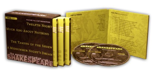 Shakespeare: The Essential Comedies, Volume 1: Twelfth Night/Much Ado about Nothing/The Taming of the Shrew/A Midsummer Night's Dream (Classic Radio Theatre) - William Shakespeare