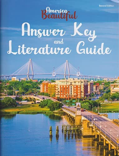Stock image for America the Beautiful Answer Key and Literature Guide for sale by Dream Books Co.